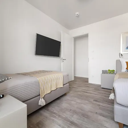 Beachloungetwo- 1 Og, Meerblick, Balkon, Kamin, Sauna Διαμέρισμα *