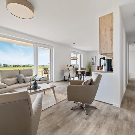 Beachloungetwo- 1 Og, Meerblick, Balkon, Kamin, Sauna Apartament Olpenitz