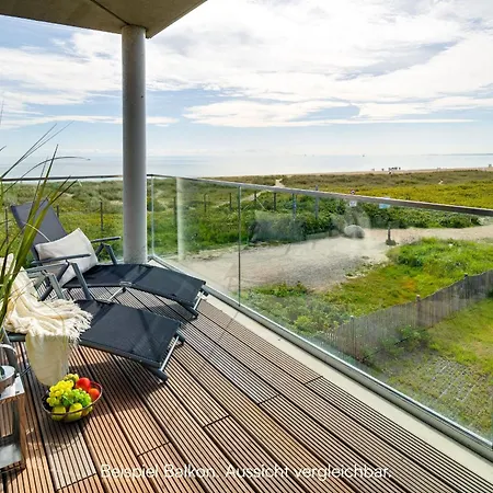 Apartamento Beachloungetwo- 1 Og, Meerblick, Balkon, Kamin, Sauna